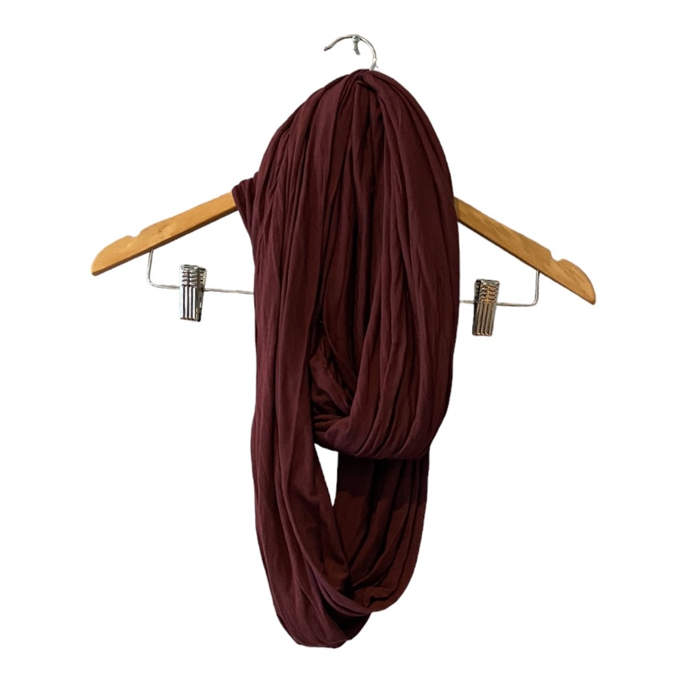 Brandy Melville Infinity Scarf - Burgundy